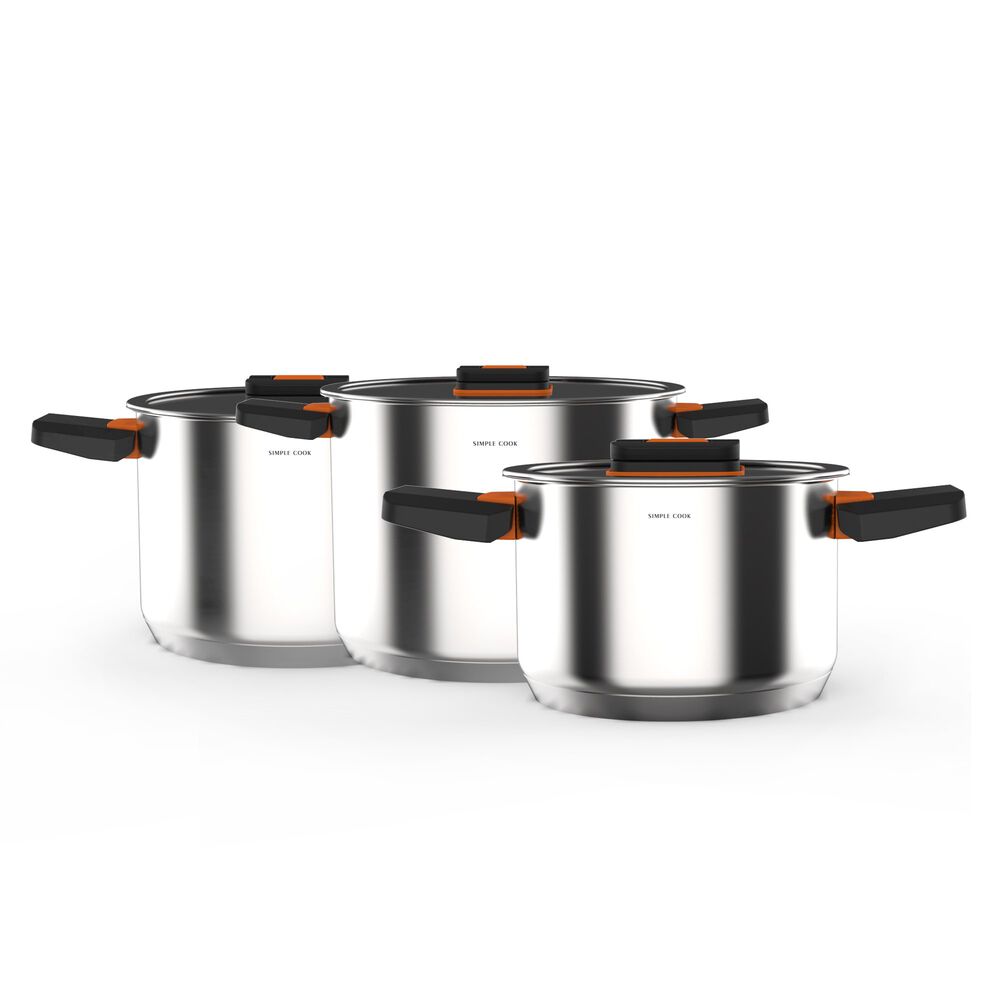 Bateria Simple Cook Lyon 6 Pzs image number 0.0