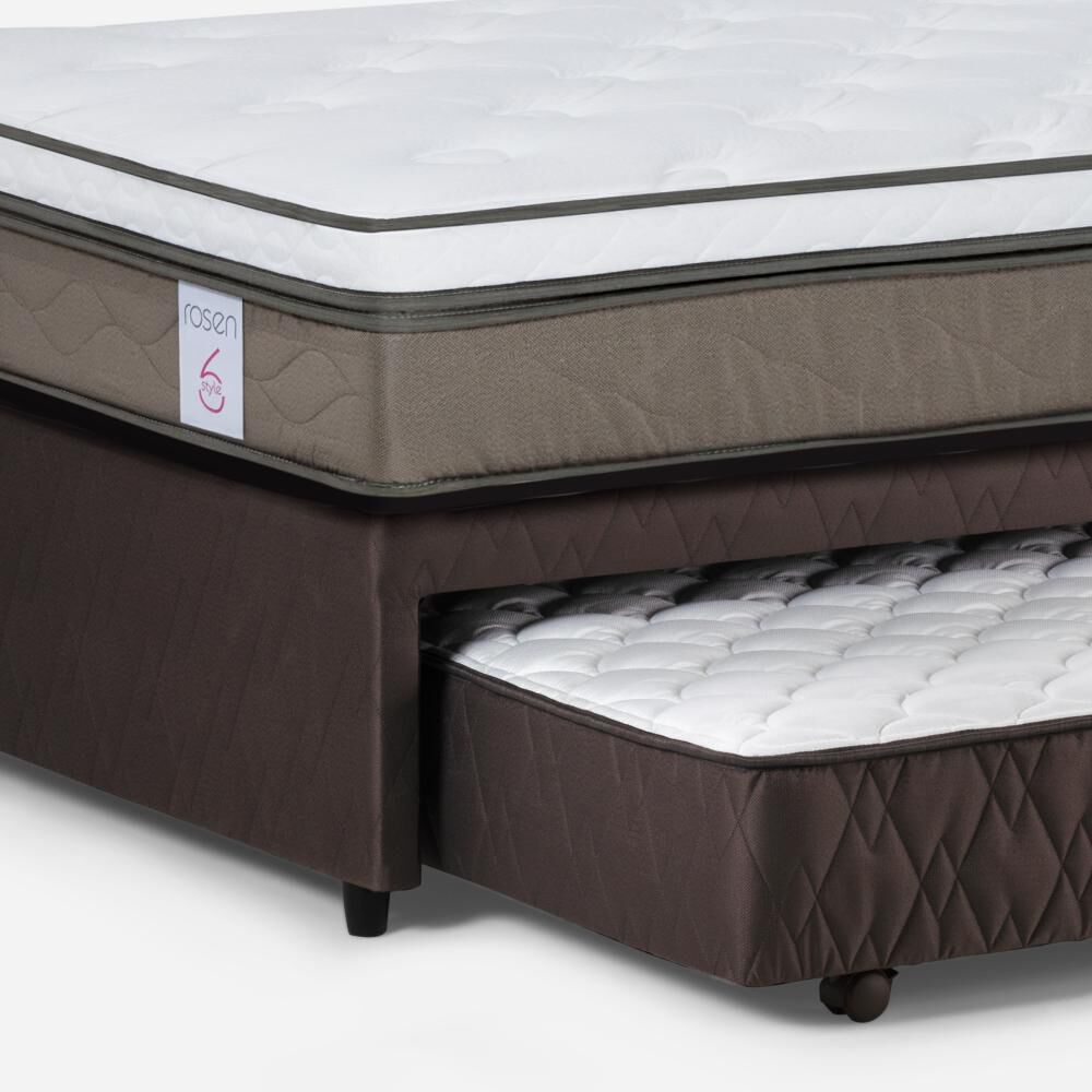Cama Nido Rosen New Style 6 / 1.5 Plazas / Base Normal image number 4.0