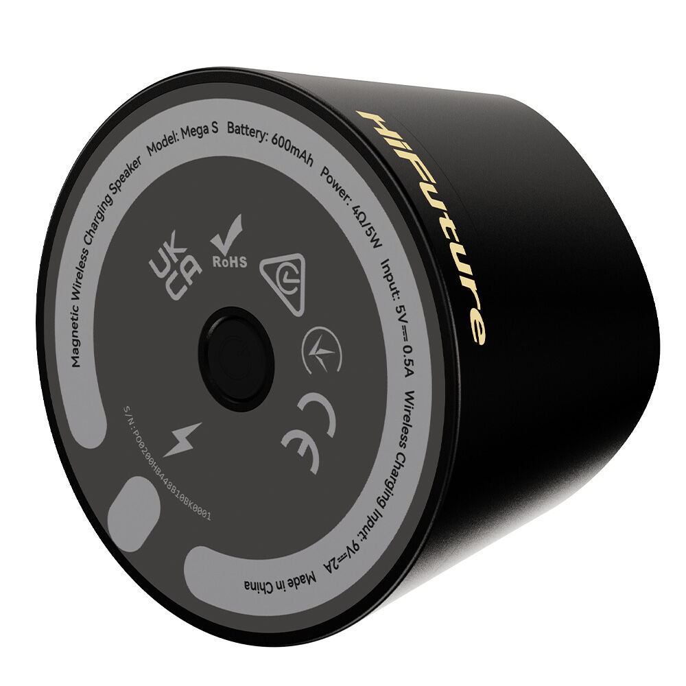 Parlante Bluetooth Mega S Black Carga Inalambrica Hifuture image number 1.0