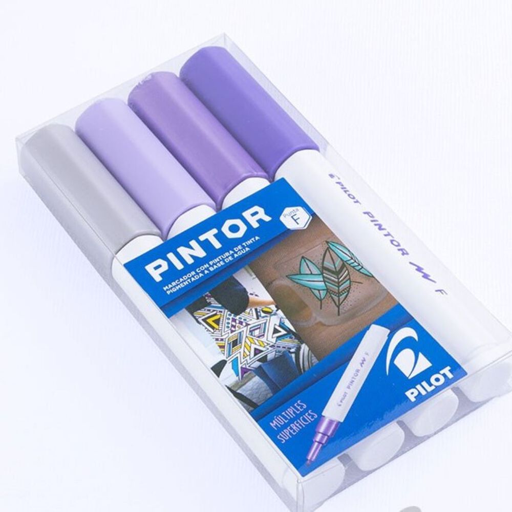 Pintor Set Colores Metalizados Punta Fina image number 1.0