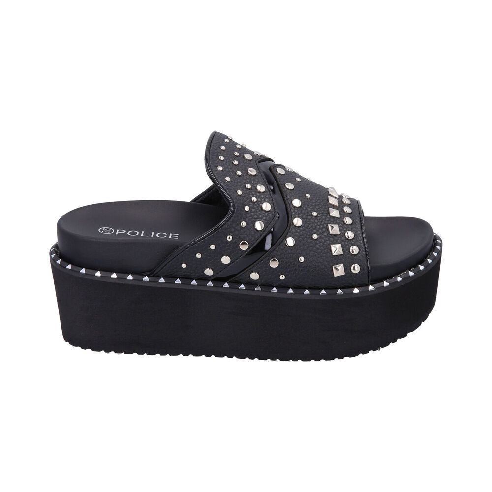 Sandalia Mujer Negro Lari Police image number 3.0