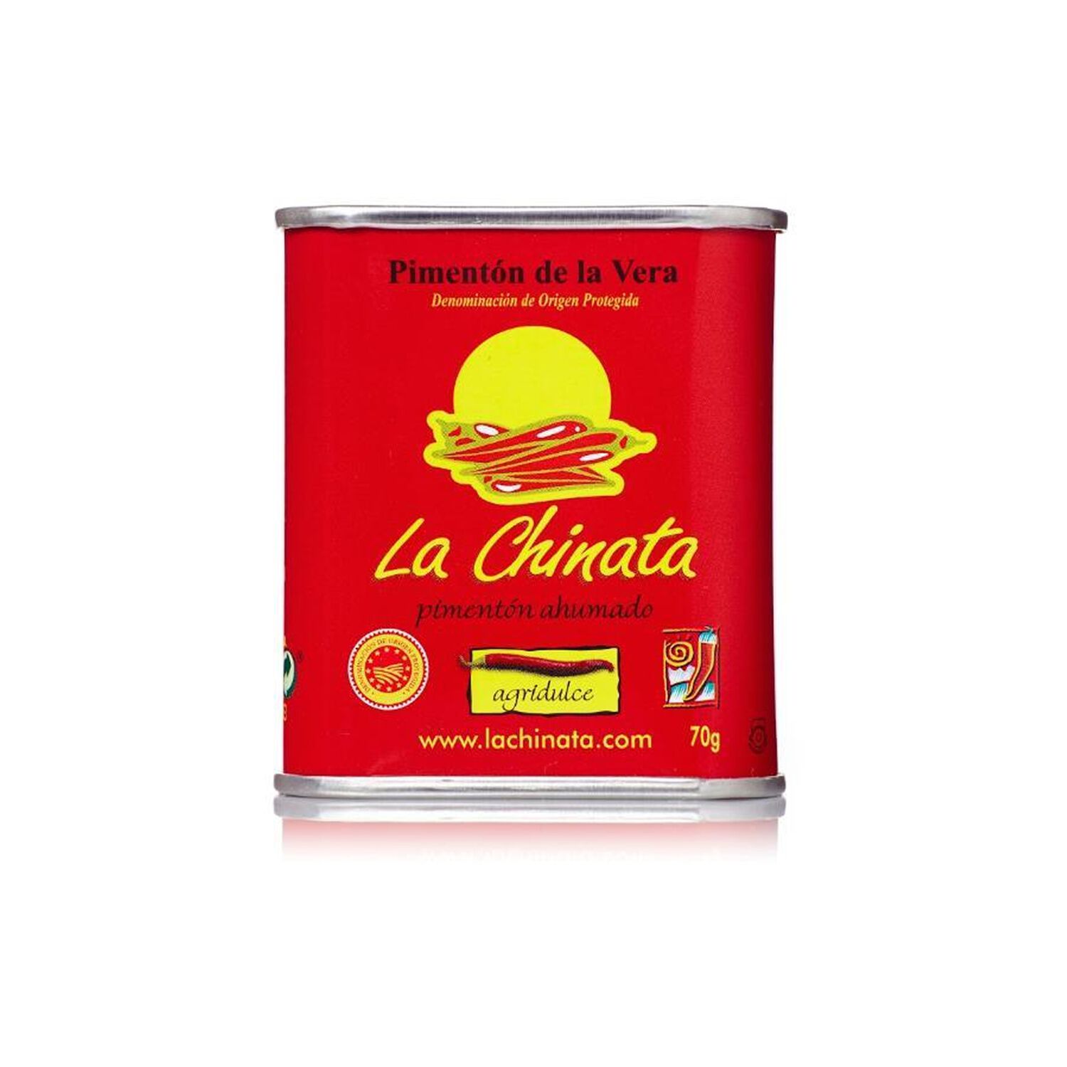 Piment&oacute;n Ahumado Agridulce La Chinata 1 X 70 Gr image number 0.0