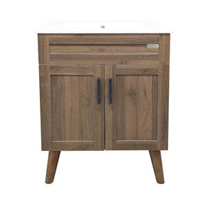 Kit Mueble Vanitorio Elegance Nogal 60x47x80cm