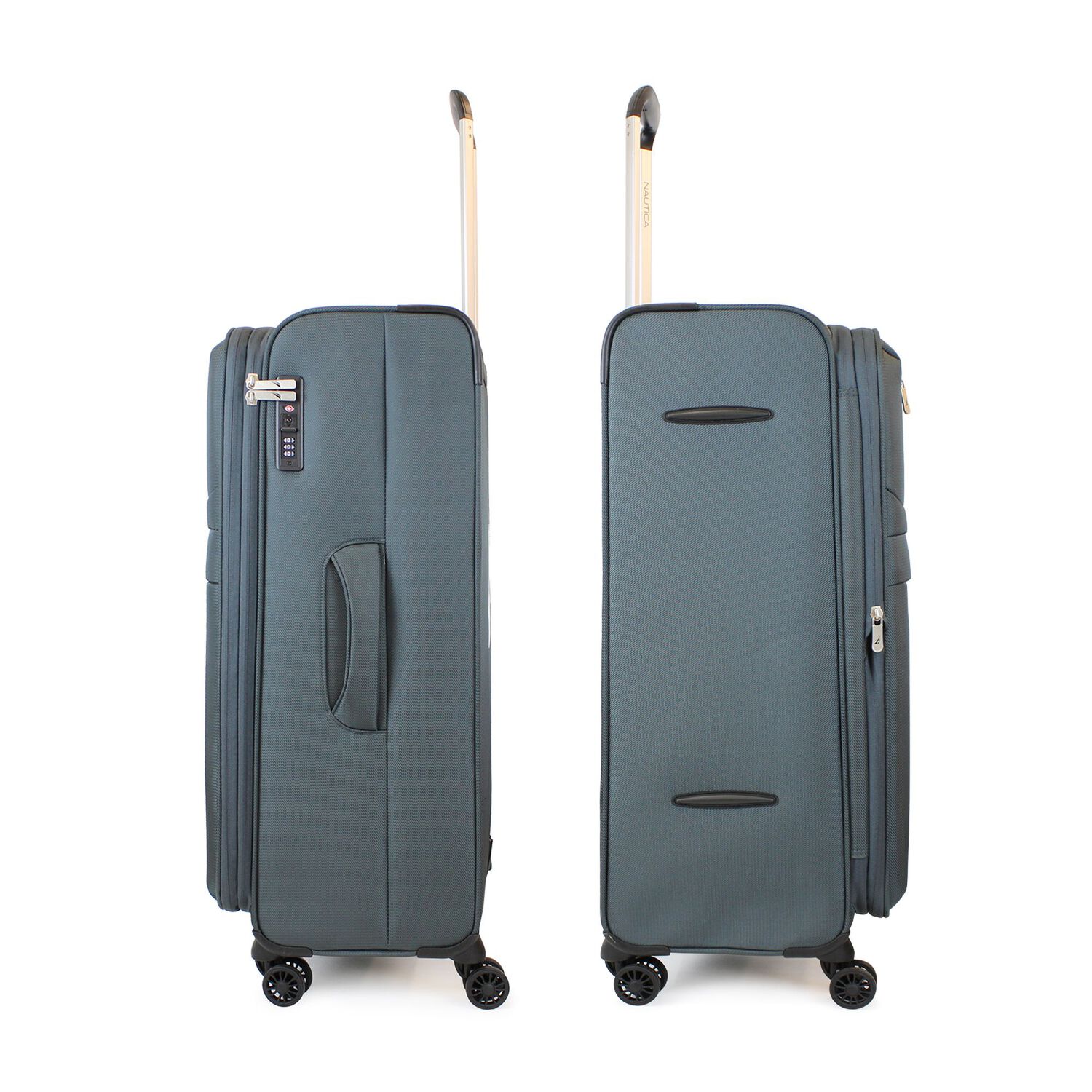 Set De 3 Maletas Blandas S+m+l Nautica Munich Gris image number 6.0