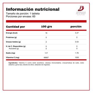 Vitamina C 1000 Mg