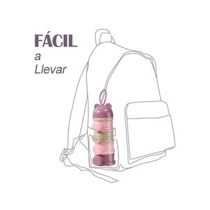 Dispensador De Leche En Polvo Fórmula Portátil Para Bebés