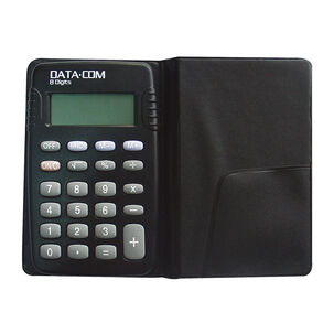 Calculadora Bolsillo 8 Digitos C900 Negro Pila Datacom