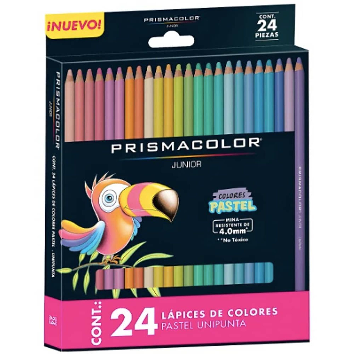 Set 24 Lapices De Color Prismacolor Jr. Colores Pastel image number 0.0