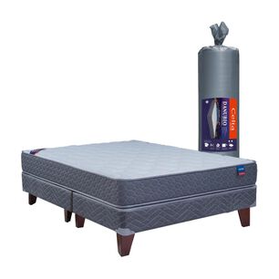 Cama Europea Celta Danubio / 2 Plazas / Base Dividida