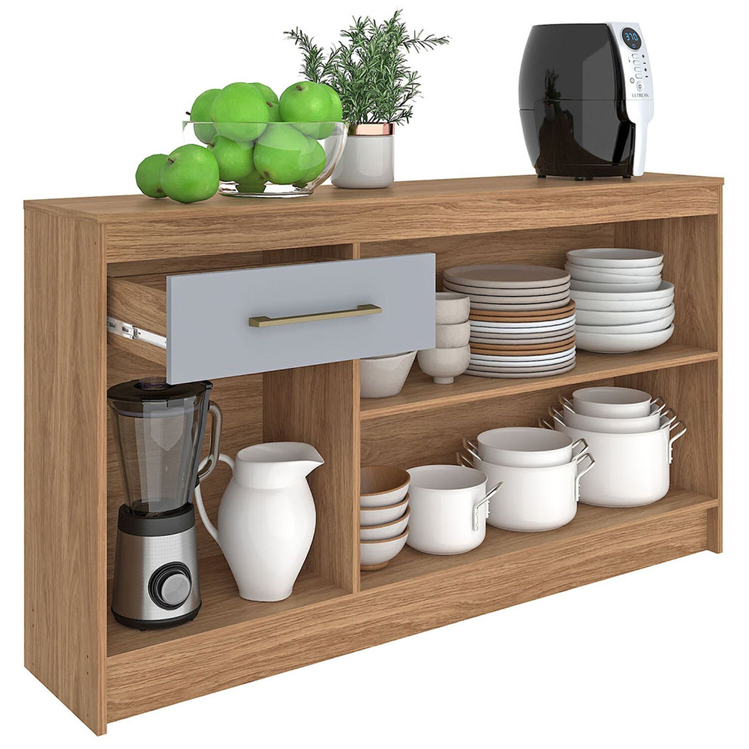 Mueble Base De Cocina Vekkahome Alba image number 2.0