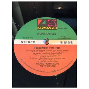 Alphaville - Forever Young (promo) | 12" Maxi Single Usado