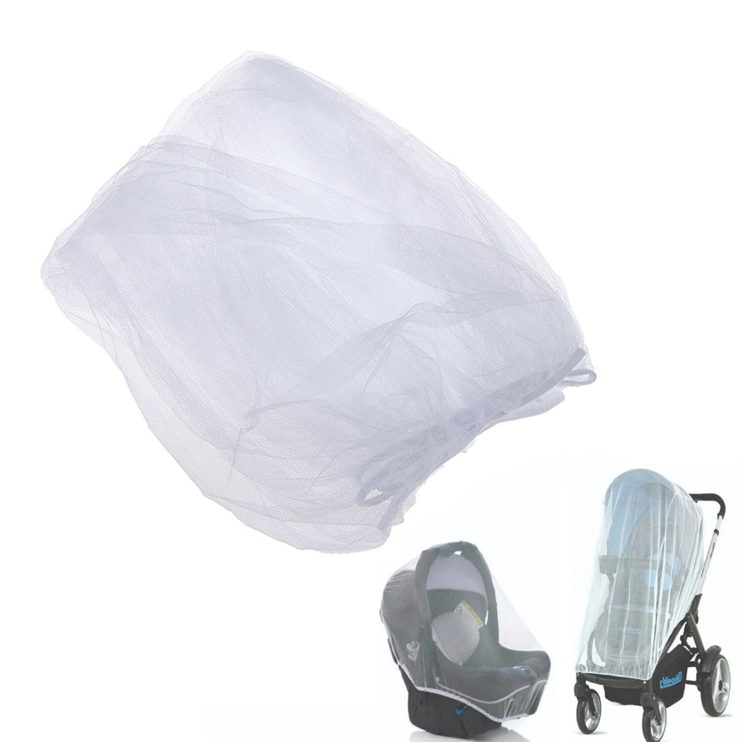 Mosquitera Universal Para Cochecito Portabebes Y Moises image number 0.0
