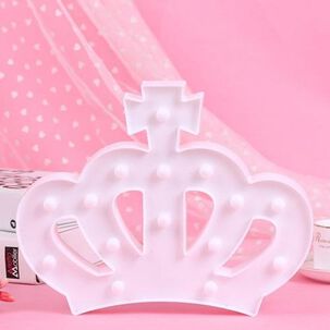 Lámpara Led Corona Pilas Candy Bar