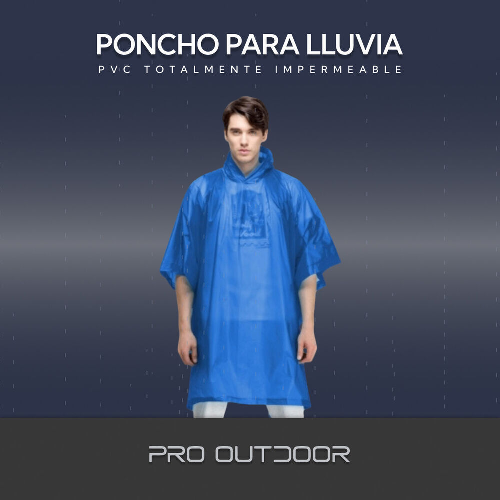 Poncho Para Lluvia Impermeable Pro Outdoor image number 1.0