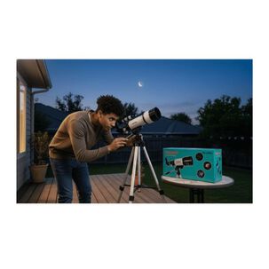 Telescopio Astronomico Profesional Azm70300 70mm