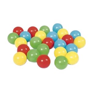 Pack 100 Pelotas De Colores Plásticas Bestway