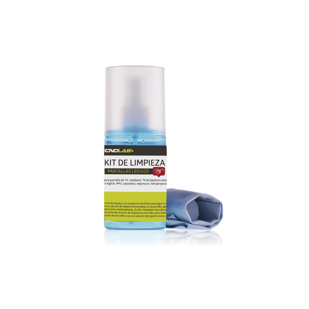 Kit De Limpieza 100ml Para Pantallas + Paño Microfibra - Ps image number 0.0