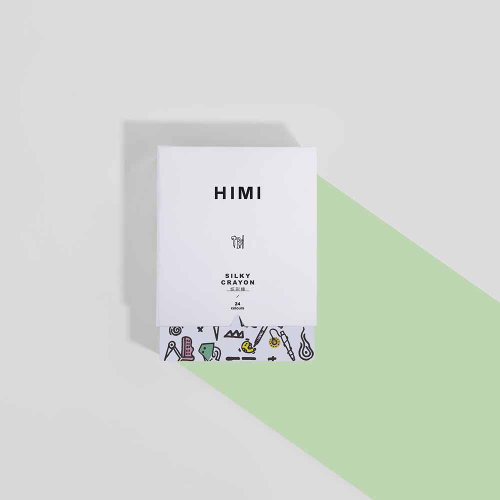 Crayones Acuarelables Set 24 Colores Himi-miya image number 2.0