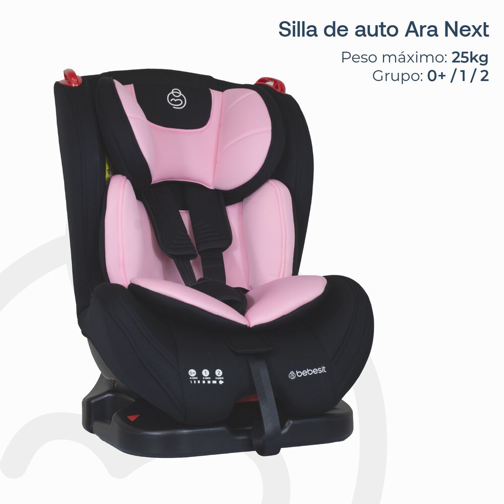 Silla De Auto Convertible Ara Next Rosa image number 3.0