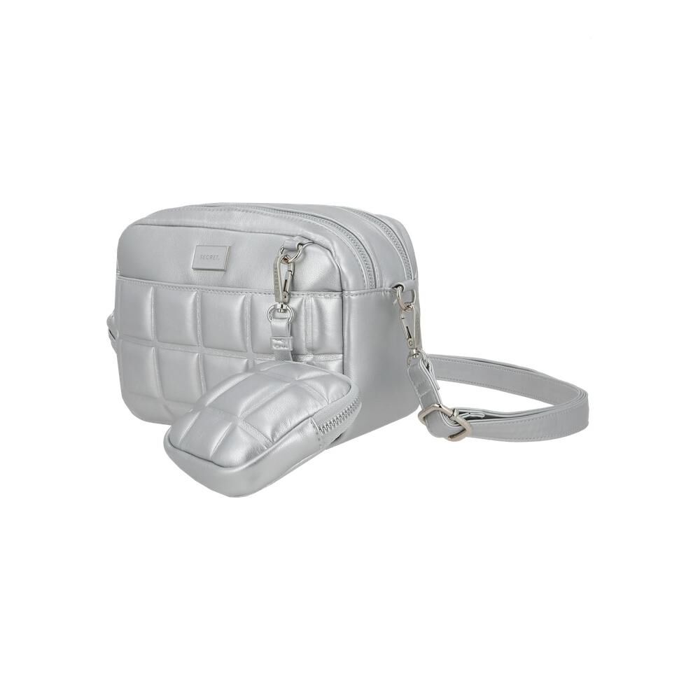 Bandolera Secret Lucania Sc6 S Plateado image number 1.0