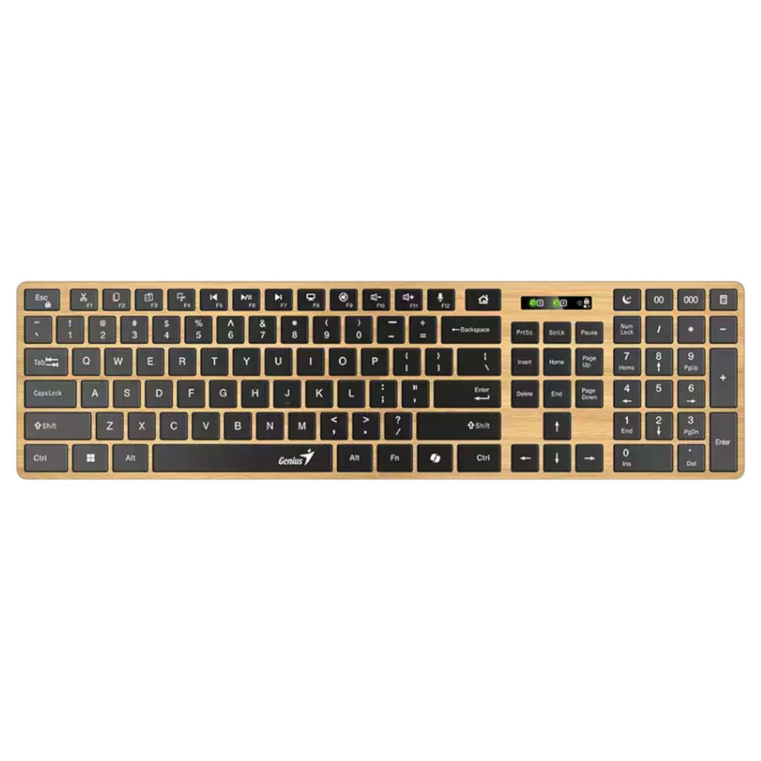 Teclado Dual Wireless Bluetooth + Usb 2g Slimstar Copilot Ai image number 7.0