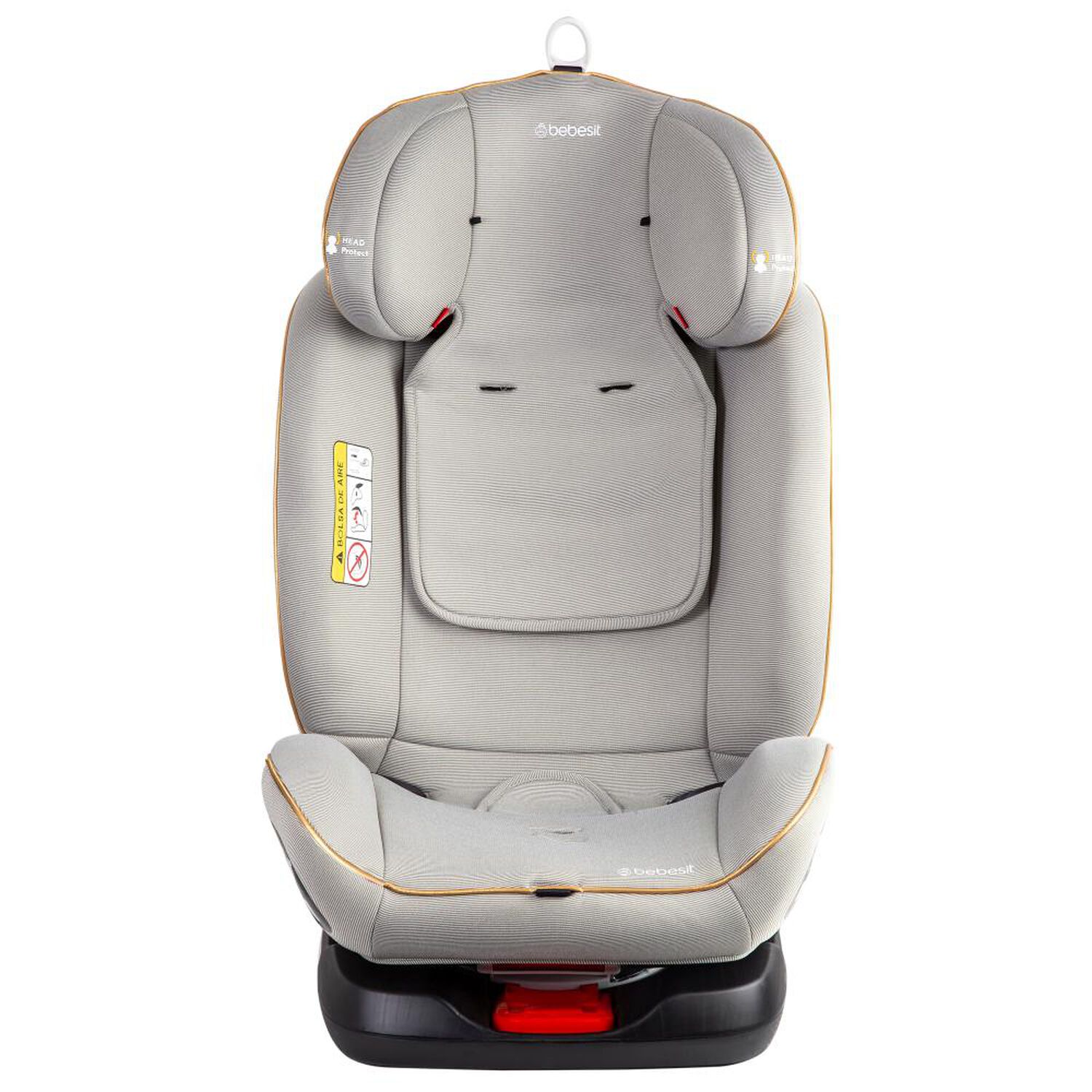Silla de Auto Supra 360 Light Grey Bebesit image number 1.0