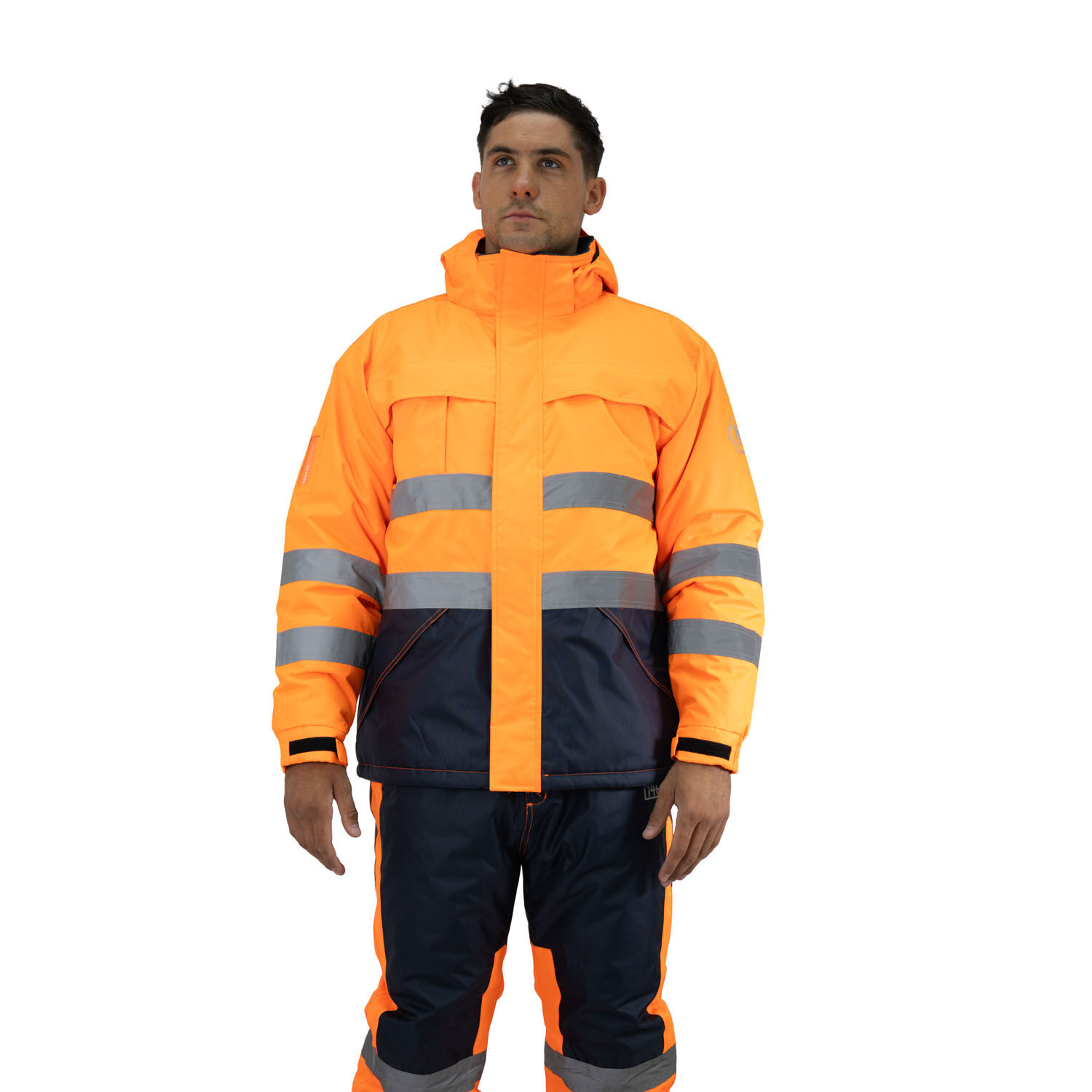 Parka Reflectiva Hw Siberia Naranjo Fluor image number 0.0