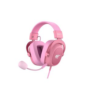 Aud&iacute;fono Gaming Headphone Micr&oacute;fono 53mm H2002dpi Havit Rosa