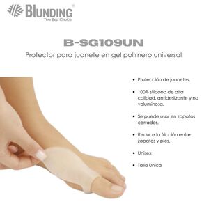 Protector Para Juanete En Gel Polimero Univer-blunding