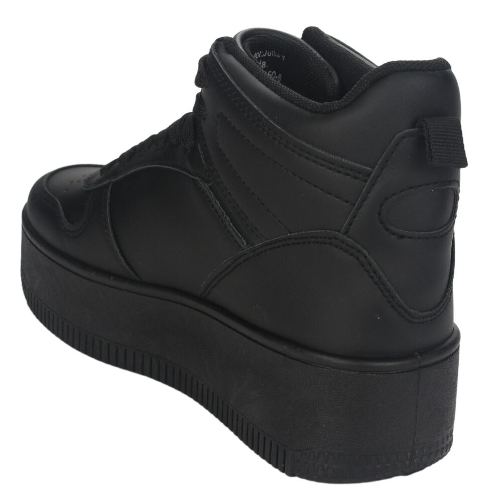 Zapatilla Chalada Mujer Metta-8 Negro Plataforma image number 3.0