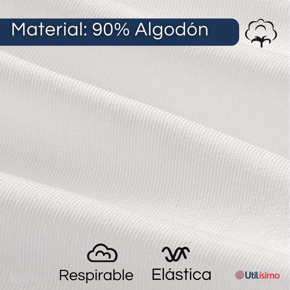 Camiseta Algodón Primera Capa Manga Larga Niño Negro Blanco image number 5.0
