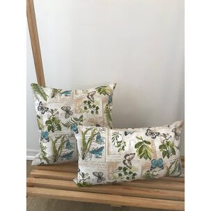 Set De 2 Cojines Combinados 45x45cm Y 30x50cm