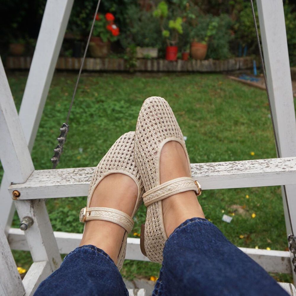 Ballerina Chalada Mujer Miu-6 Beige Casual image number 1.0