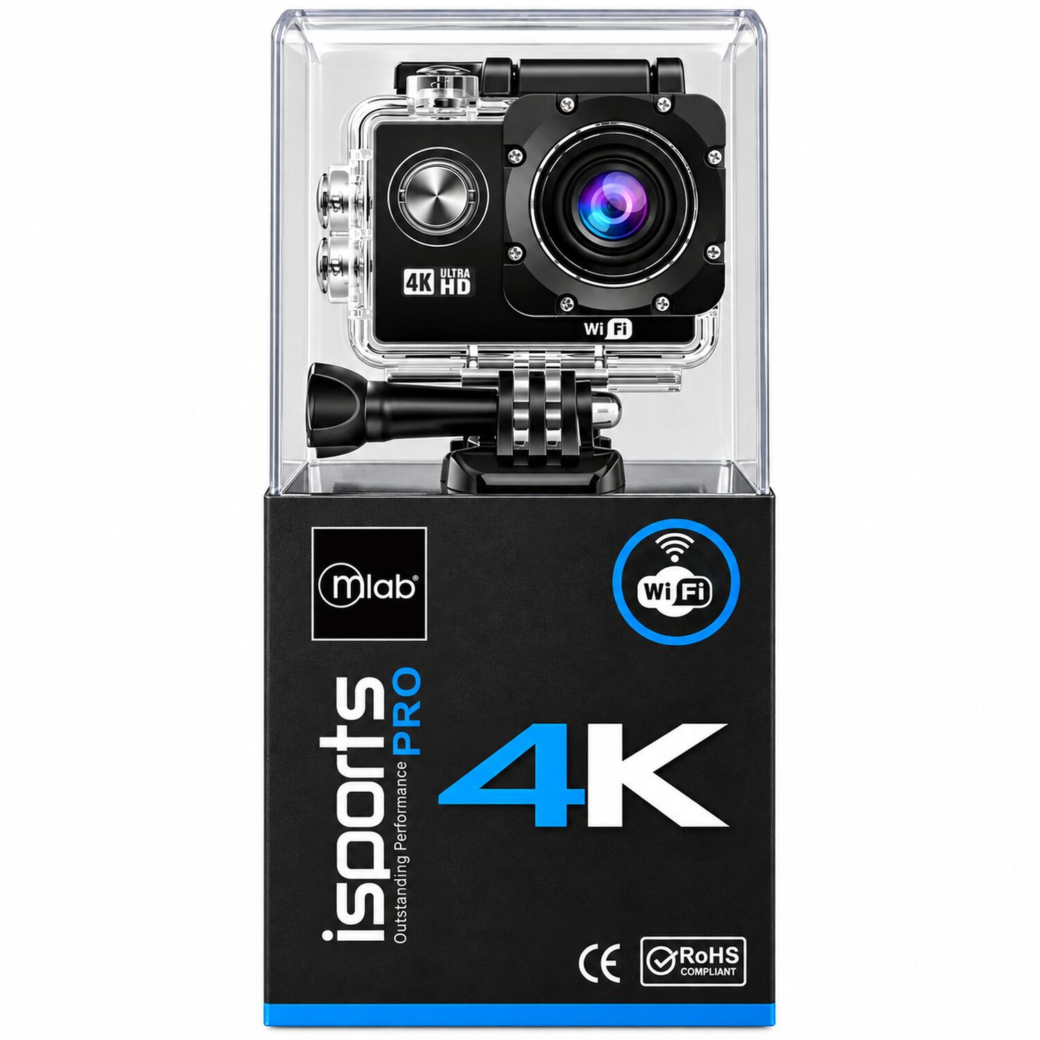 C&aacute;mara Deportiva 4k Waterproof Ultra Hd Isport Wifi image number 8.0