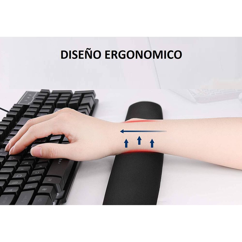 Apoya Mu&ntilde;ecas Para Teclado Ultra Ergon&oacute;mico Wrist Rest 00250 image number 5.0