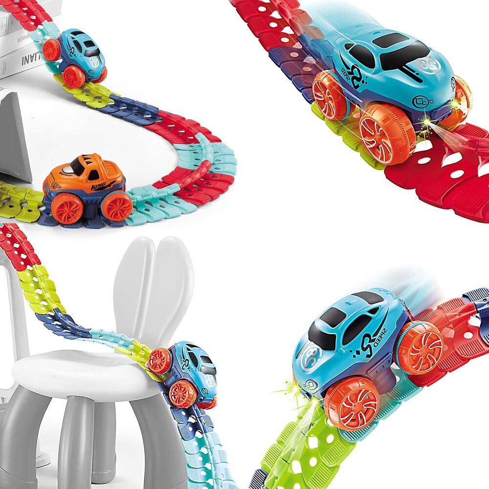 Autopista Magica Flexible Gravedad 0 92 Pcs Para Niños image number 2.0