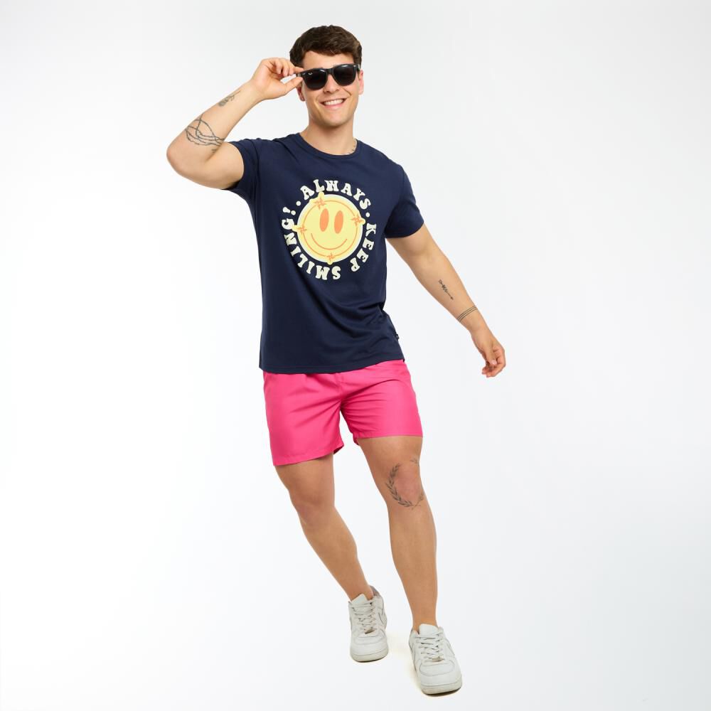 Polera Estampada Manga Corta Cuello Redondo Hombre Skuad image number 1.0