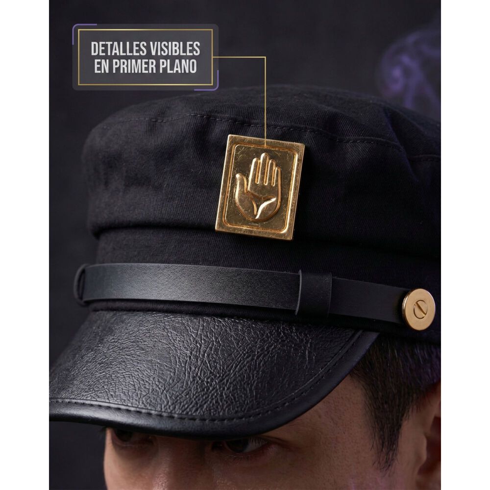 Gorro Cosplay Jotaro Jojo's Bizarre Adventure image number 4.0