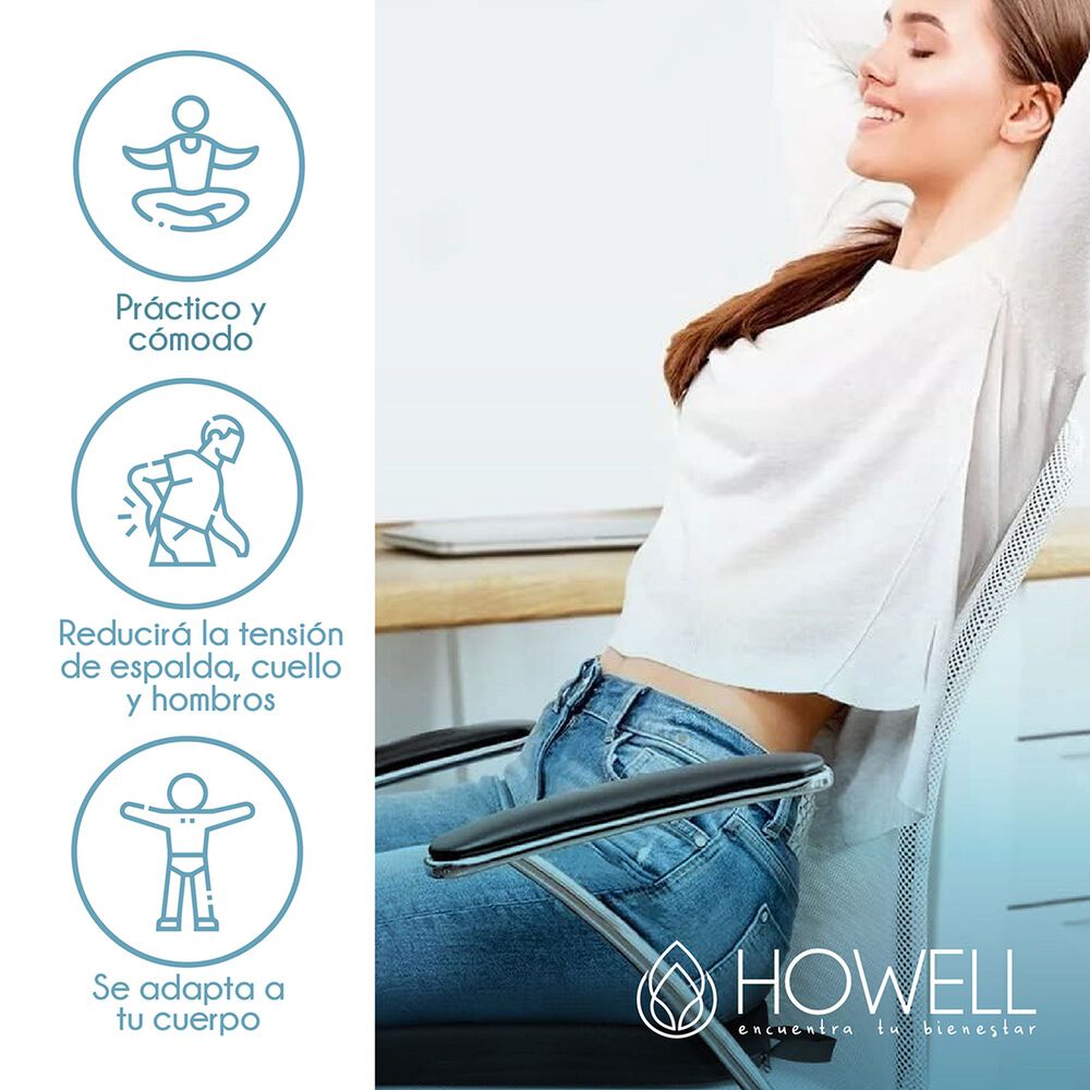 Coj&iacute;n Picaron Antiescaras Howell Gel Viscoel&aacute;stico Memoria image number 3.0