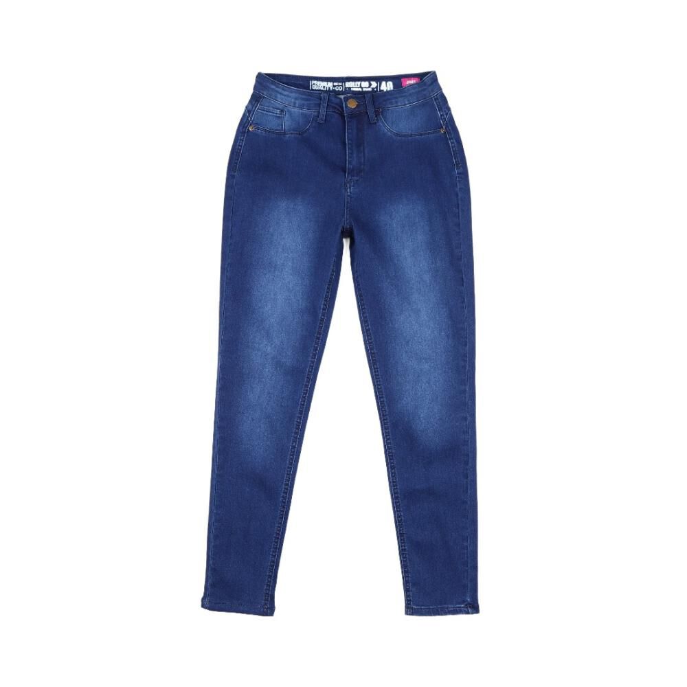 Jeans Tiro Alto Skinny Rolly Go image number 0.0