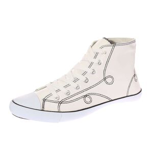 Zapatilla Lona Blanco V&iacute;a Franca Art. 5dsco1086blanco