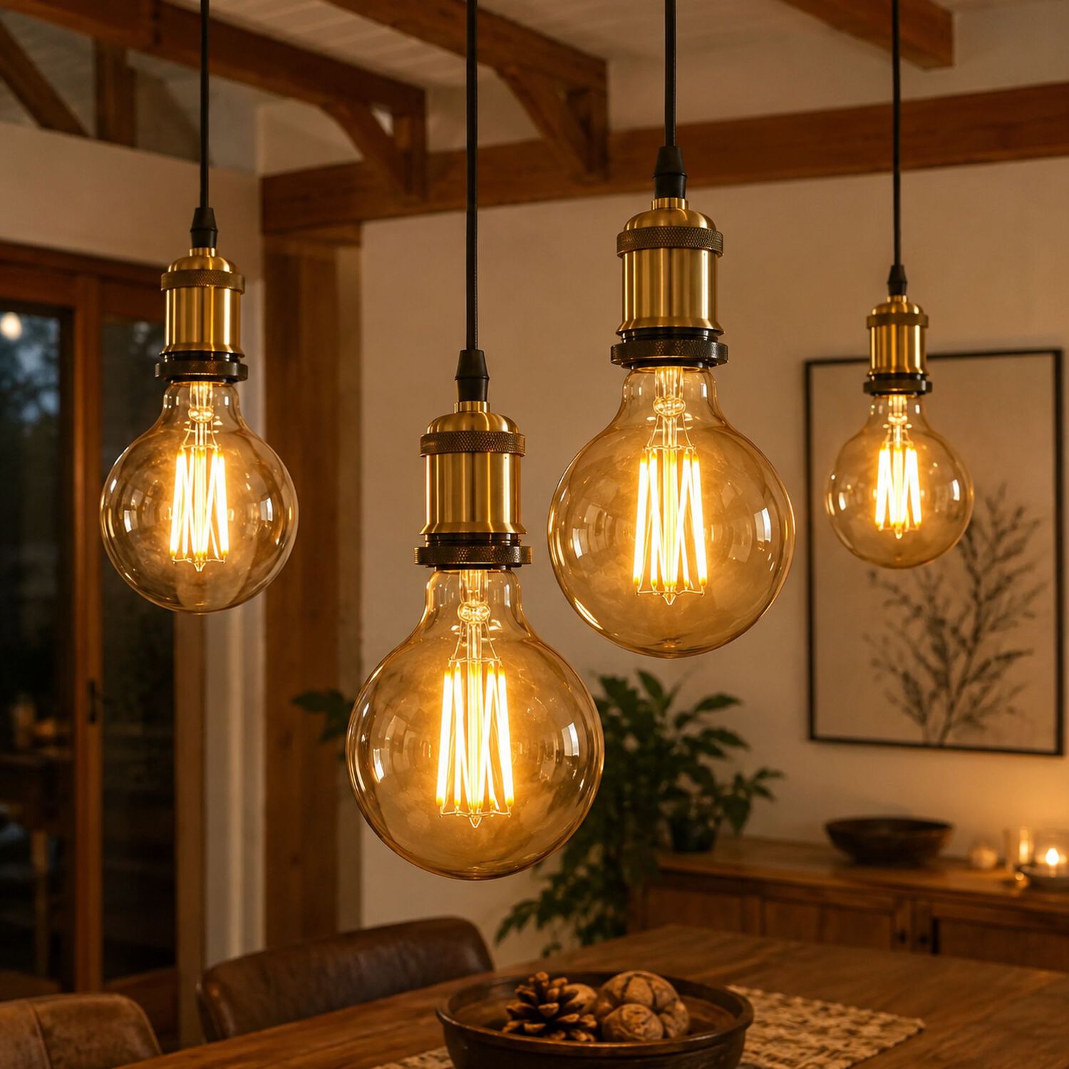 Ampolleta Led Filament Deco Globo Wellmax E27 Calida 8w G95 image number 5.0