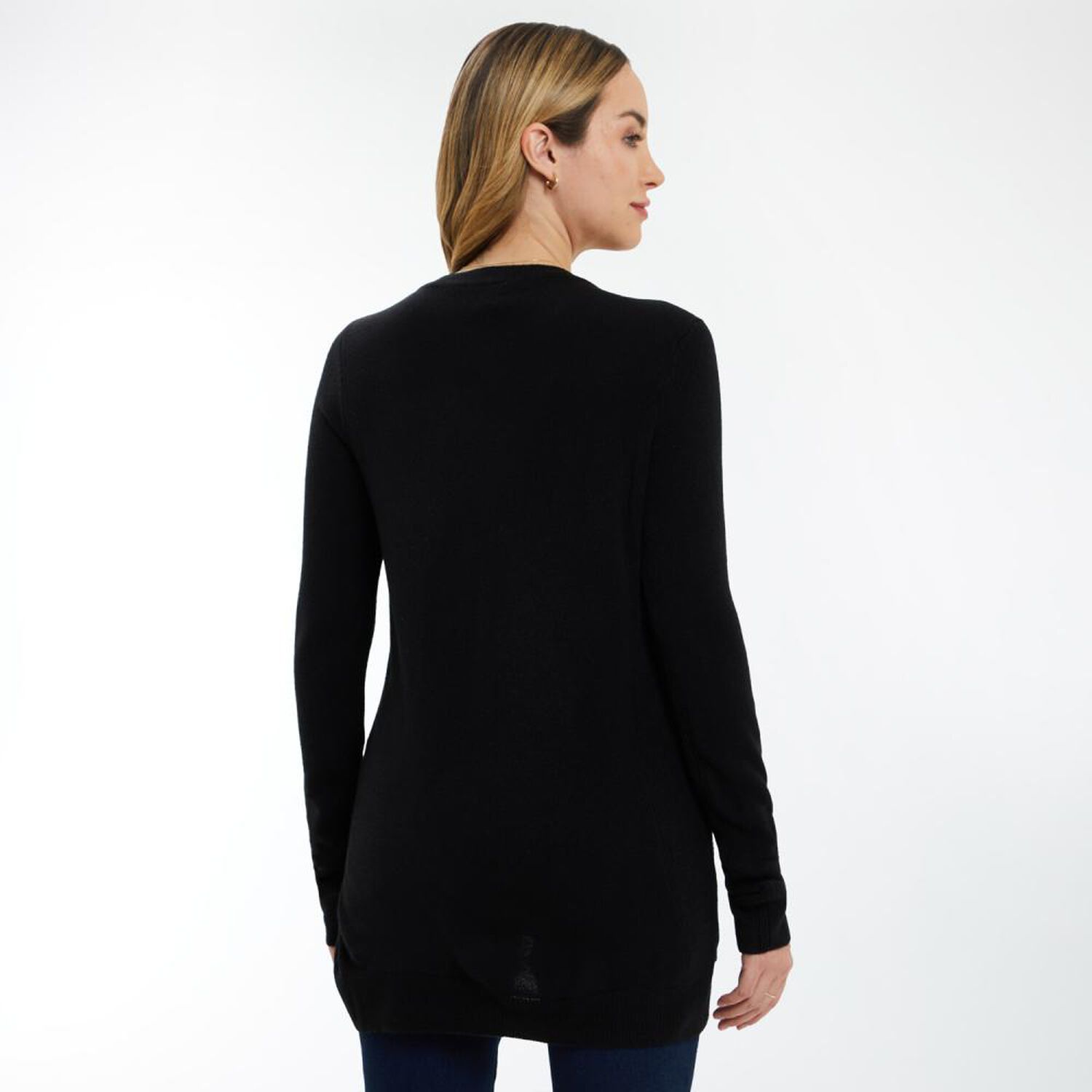 Sweater Cachemir Manga Larga Cuello Redondo Mujer Geeps image number 3.0