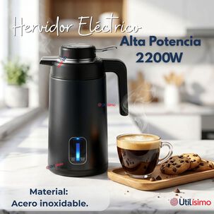 Termo Hervidor El&eacute;ctrico Acero Inoxidable 3.0 Litros