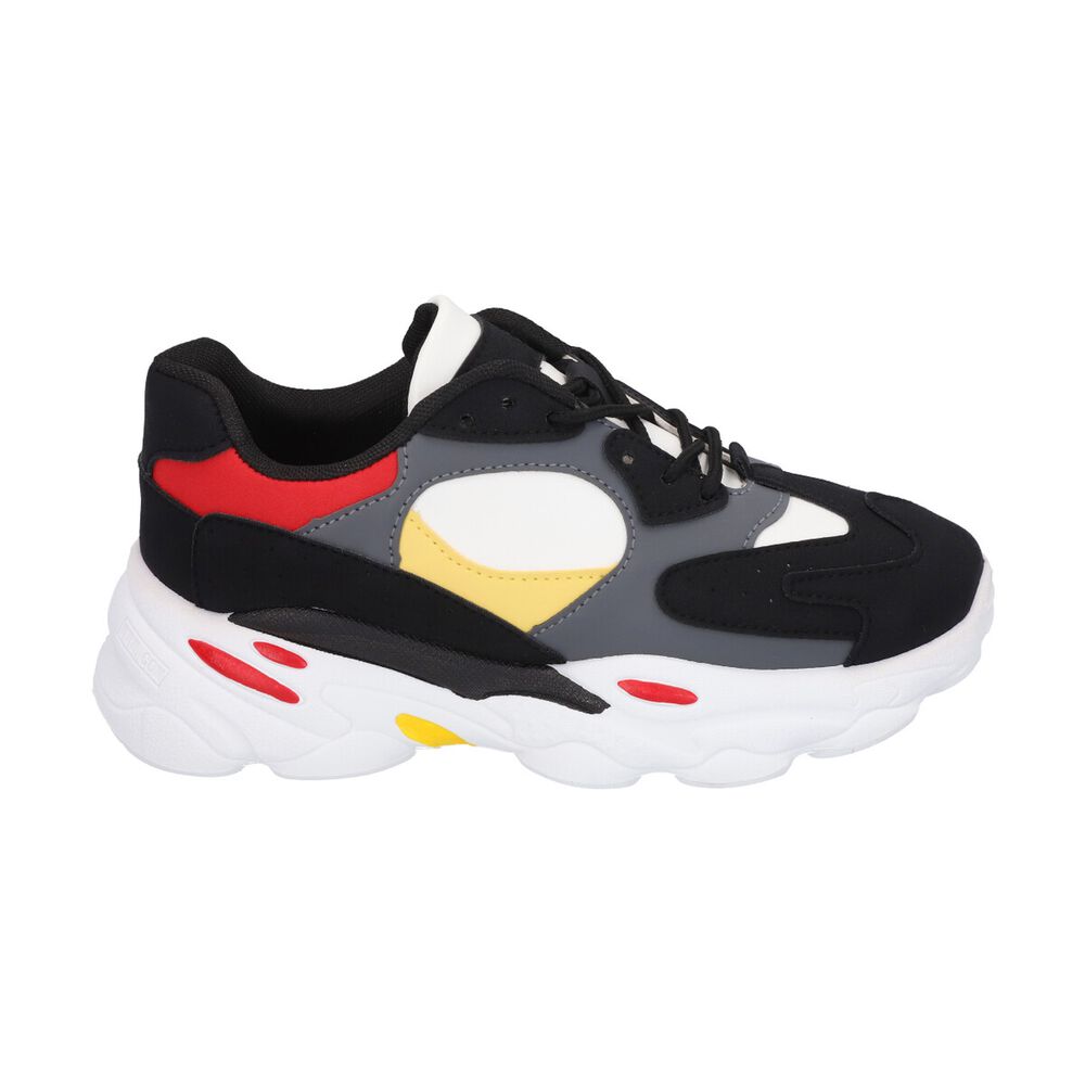 Zapatilla Urbana Mujer Negro Rock 35 Police image number 0.0