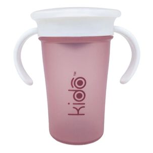 Vaso 360 Antiderrame Kido 280ml Con Asas Beb&eacute; Colores - Ps
