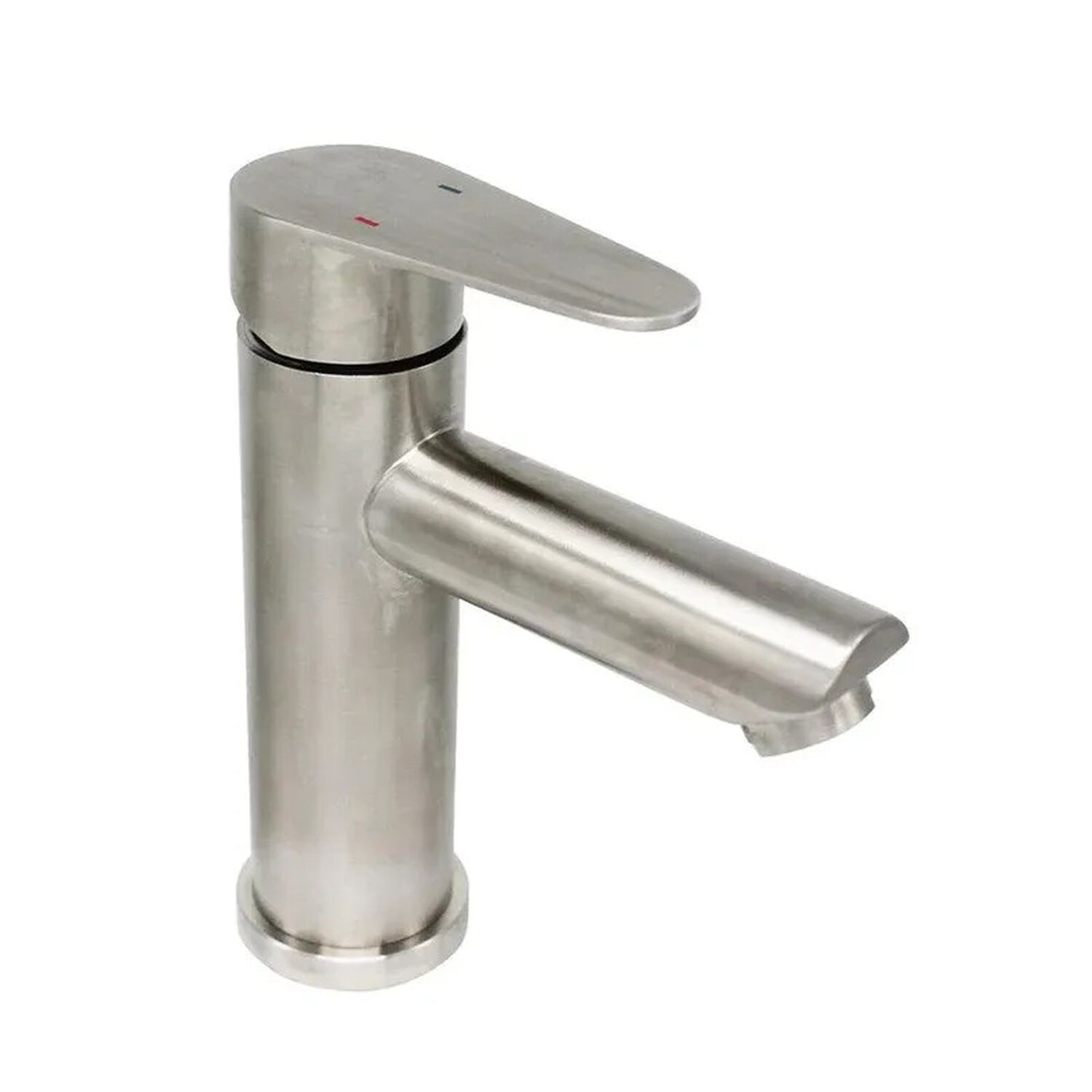 Monomando Llave Grifo Para Lavatorio Modelo Vermont Marca Pmb Color Acero Inox image number 3.0