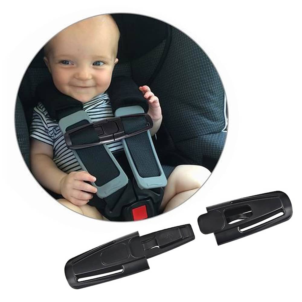 Clip Hebilla Ajustador De Cinturon Silla Auto Seguridad Bebe image number 5.0