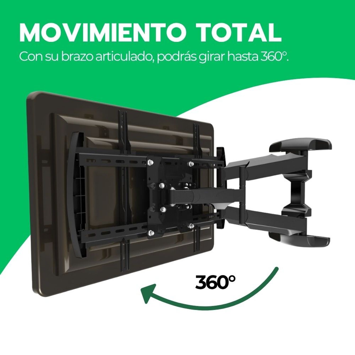 Soporte Tv Profesional 55-85" Acero Reforzado 360&deg; image number 7.0