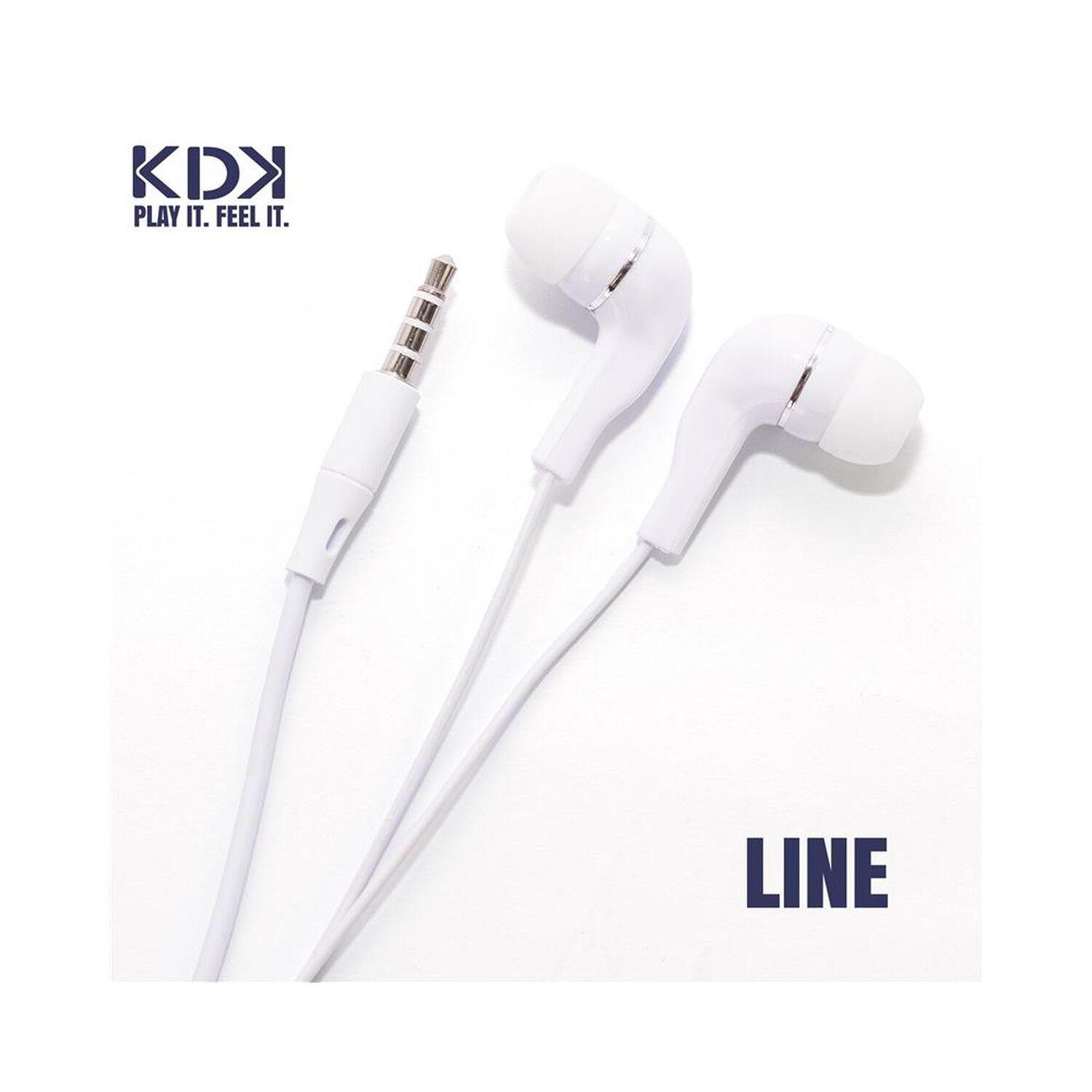 Audifonos Con Cable Kdk Line Tipo Jack 3.5mm. image number 6.0